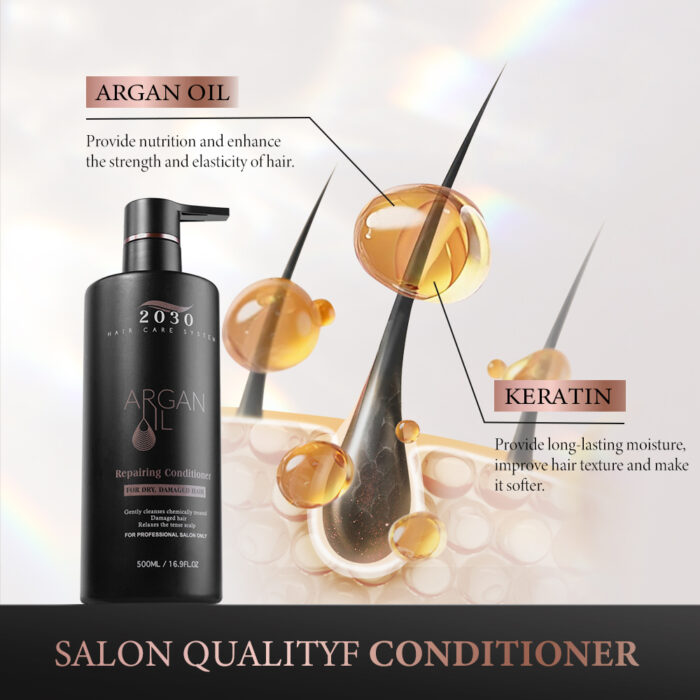 ⁦2030 Argan Repairing Conditioner – מרכך משקם לשיער יבש ופגום⁩ – תמונה ⁦4⁩