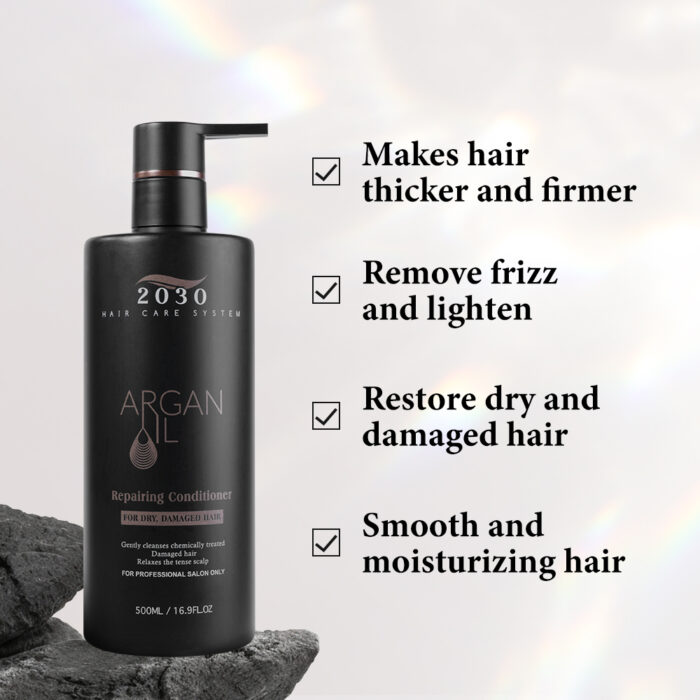 ⁦2030 Argan Repairing Conditioner – מרכך משקם לשיער יבש ופגום⁩ – תמונה ⁦5⁩